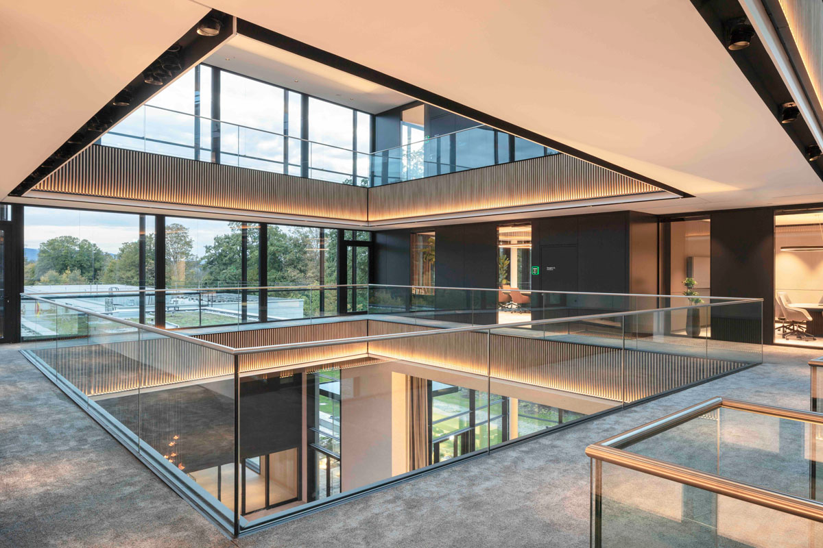 Schattdecor Thansau LIT LIghting Design Award – Galerie Atrium Lichthof – TROPP LIGHTING DESIGN